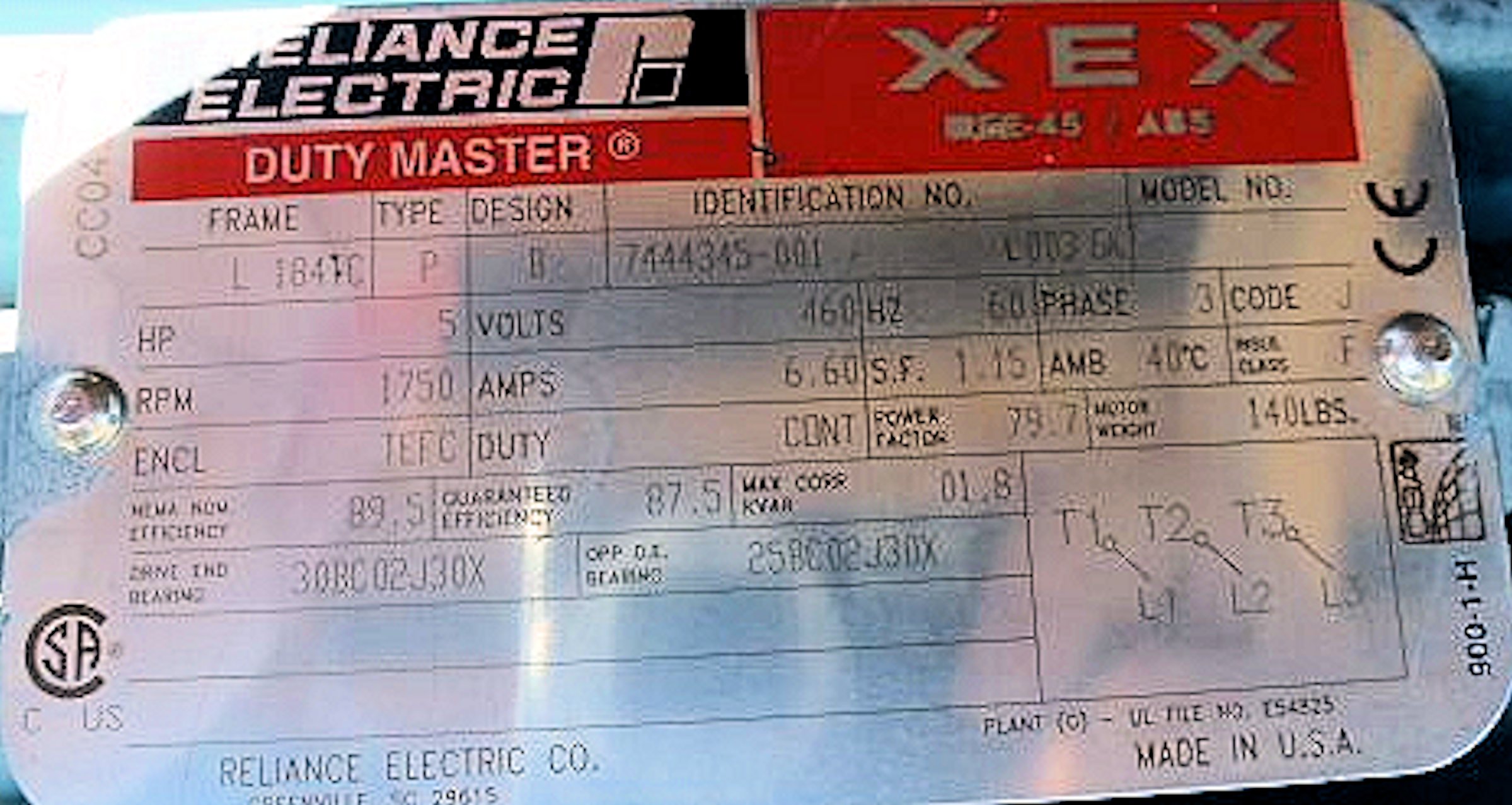 Unused Philadelphia Mixer Agitator For 10' Dia X 12' H Slurry Tank, Size/type 3853m, Impeller Type 4cbt90 With 5 Hp Motor)